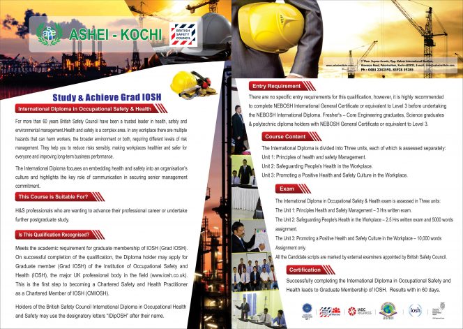 IOSH courses in kerala