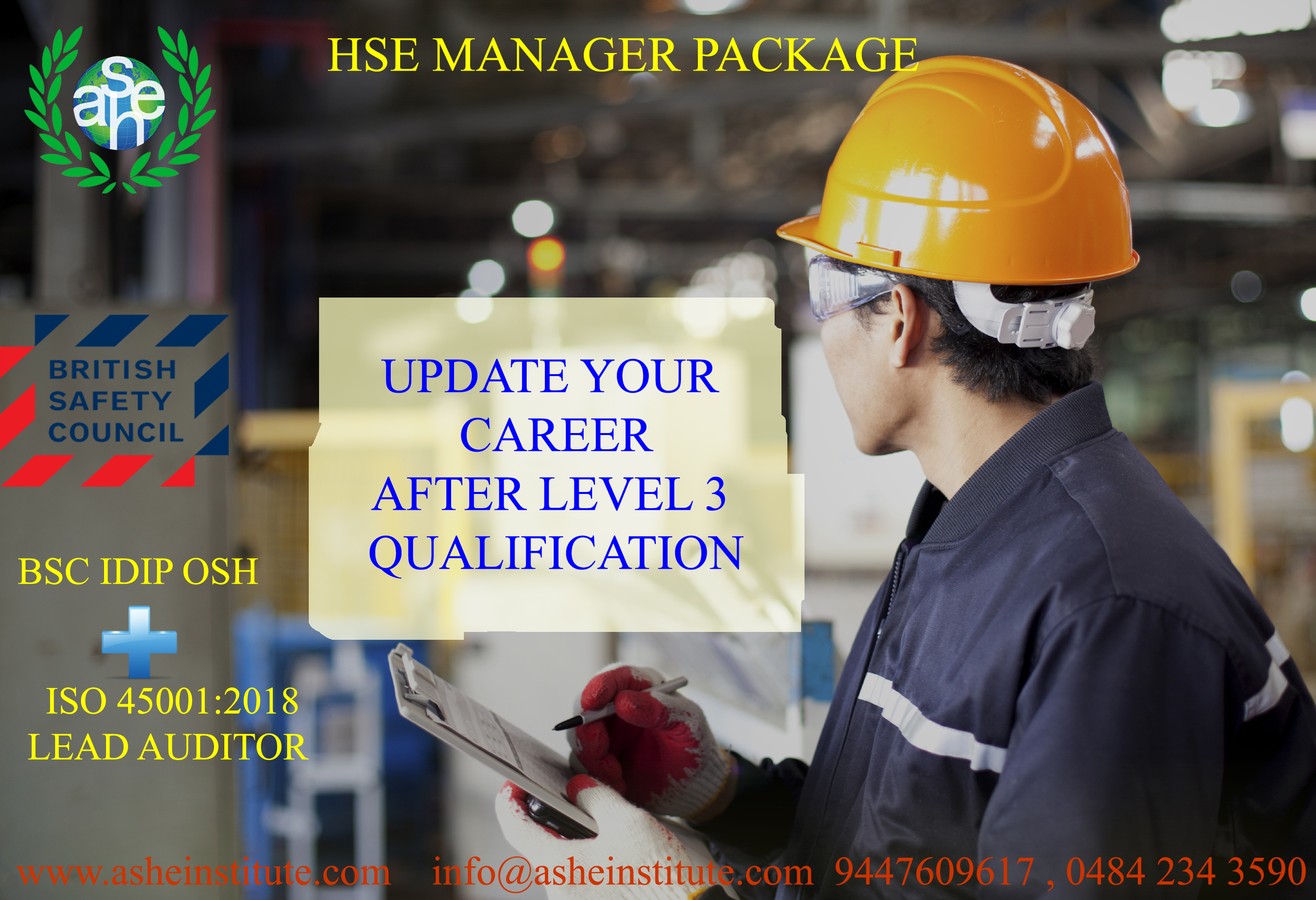 HSE Manager Combo at ASHEI 9447609617