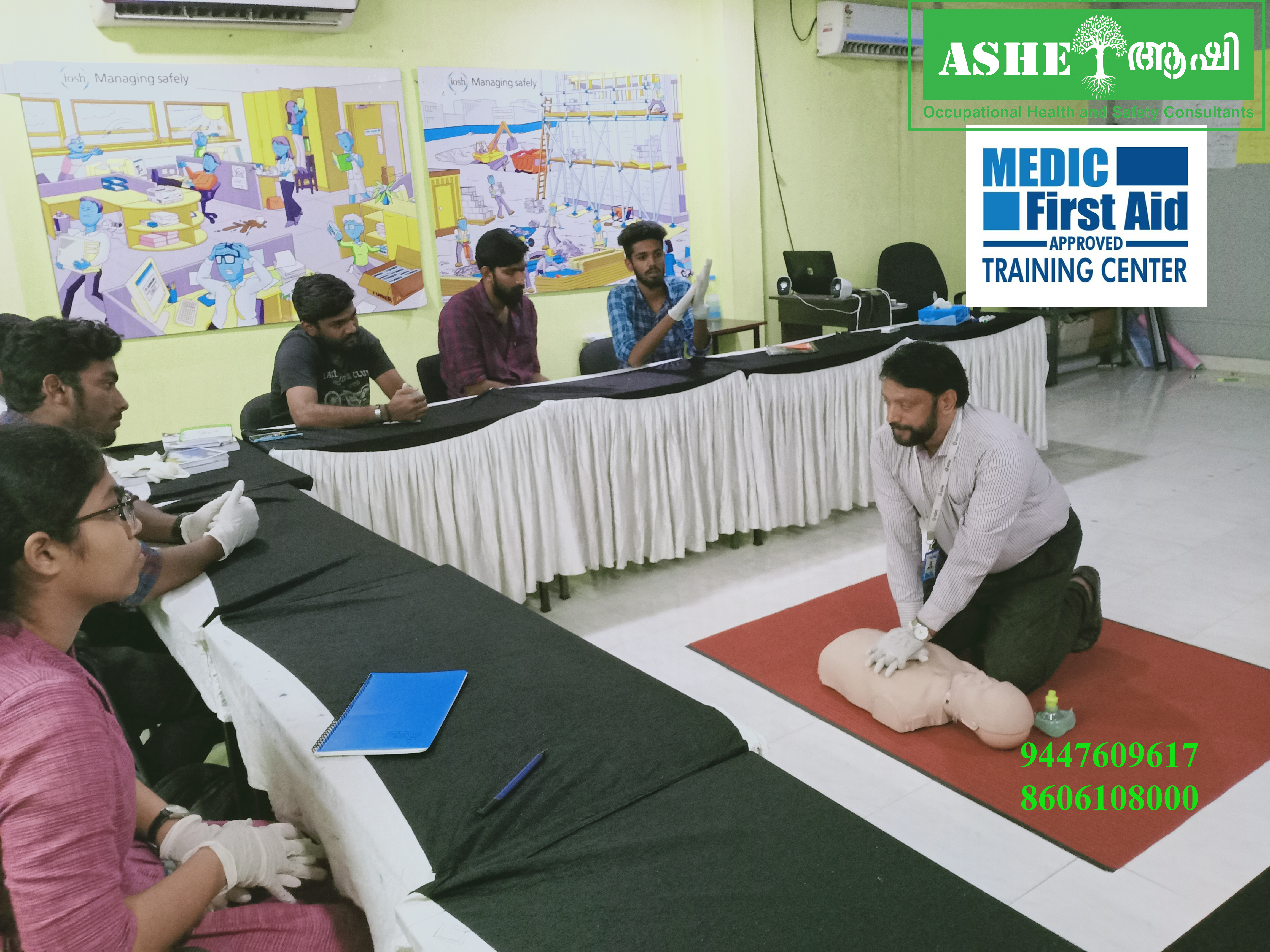 Medic First Aid Training @ ASHEI Kochi Call: 9447609617